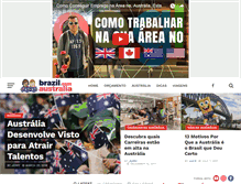 Tablet Screenshot of brazilaustralia.com